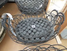 4 Wire Baskets