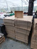 1400 Plain Cardboard Trays