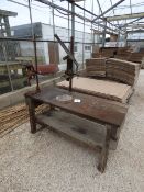 2 Drill Stands on Bench