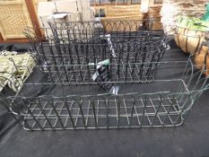 5 Hanging Wire Baskets