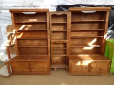 Range of Pine Shelving