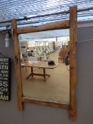 Driftwood Framed Mirror