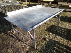 Short Length of Aluminium Display Bench