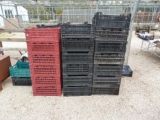 3 Stacks of Euro Crates