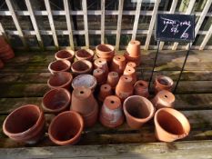 Assorted Clay Plant Pots