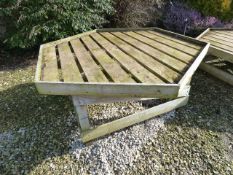 6 Sided Tanalised Display Stand