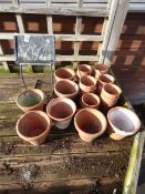 Assorted Clay Plant Pots