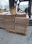 1300 Plain Cardboard Trays