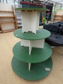 4 Tier Circular Display Stand