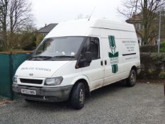 Ford Transit High Roof Van 19T350 - 2003 - MOT January 2016