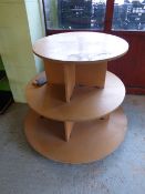 3 Tier Circular Stand
