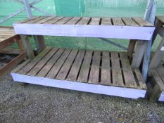 2 Tier Tanalised Display Stand