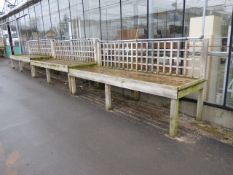 3 Sections of Tanalised Benching