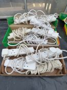 2 Boxes of Extension Leads