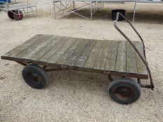 Industrial 4 Wheel Trolley