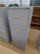 Grey 4 Drawer Foolscap Filing Cabinet