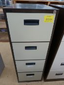 Coffee & Cream 4 Drawer Foolscap Filing Cabinet