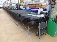 Aluminium Work Bench (20m x 2m) with Capillary Matting