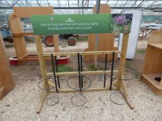 Hanging Basket Display Stand