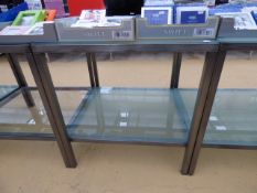 2 Tier Glass Topped Display Table - Large