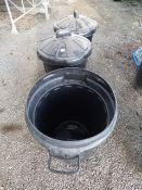 3 Dustbins