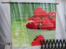 Canvas Mural - Strawberries