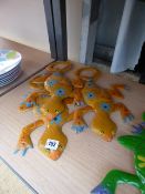 Decorative Gold Frogs