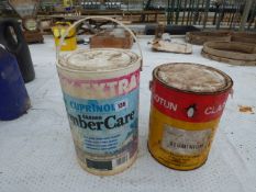 Cuprinol & Aluminium Paint