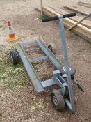 Danish Trolley Transporting Barrow