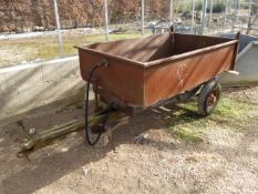 Old 2 Wheeler Trailer