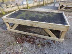 Tanalised Work Bench with Capillary Matting