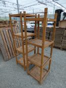 2 x 4 Tier Display Stands