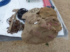 Axe Log Splitter Chain & Hessian