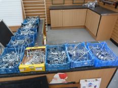 10 Boxes of Slat Walling Fixtures