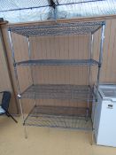 4 Tier Chrome Pot Rack