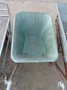 Green Wheel Barrow