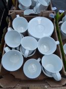 12 Art De Cuisine Teacups & Saucers