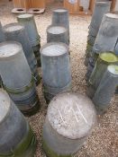 Galvanised Flower Holders