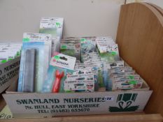 Box containing Assorted Gardena Micro Drip Fittings