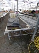 Aluminium 2 Sided Plant Display with Matting - 25 x 2 m