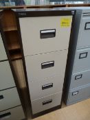 Coffee & Cream 4 Drawer Foolscap Filing Cabinet