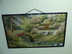 Framed Tapestry Picture