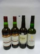 4 Bottles of Sherry