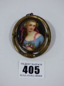 Victorian Miniature Portrait