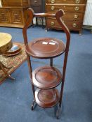 Mahogany Cake Stand