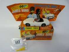 Boxed Corgi Model Number 336 James Bond Toyota Including Rockets etc