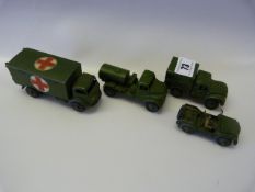 Dinky Military Ambulance - Water Tanker - Jeep etc