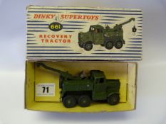 Boxed Dinky Super Toy Number 661 Recovery Tractor