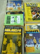 Large Collection of 60's & 70's Wolverhampton Wanderers Programmes