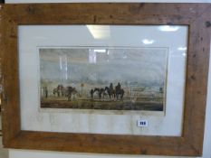 Pine Framed Print - Morning Glory Cheltenham Gold Cup Day